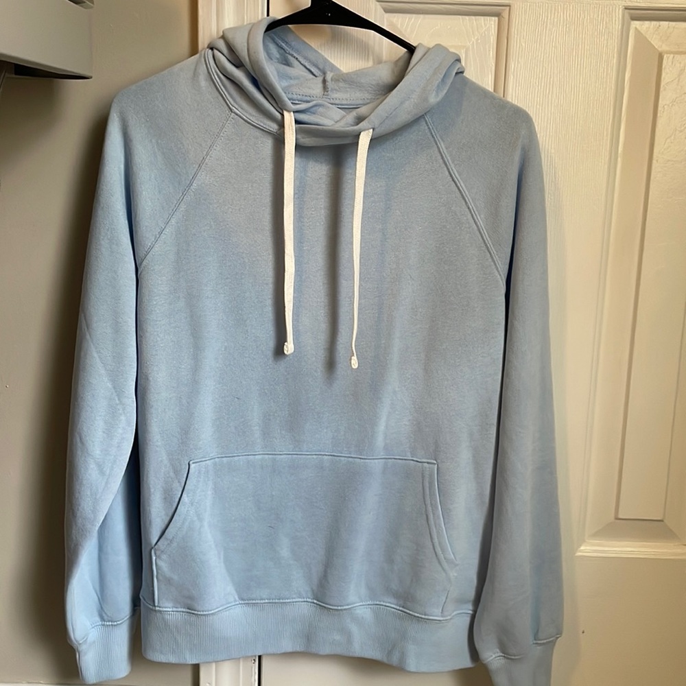 Light blue hoodie from SO